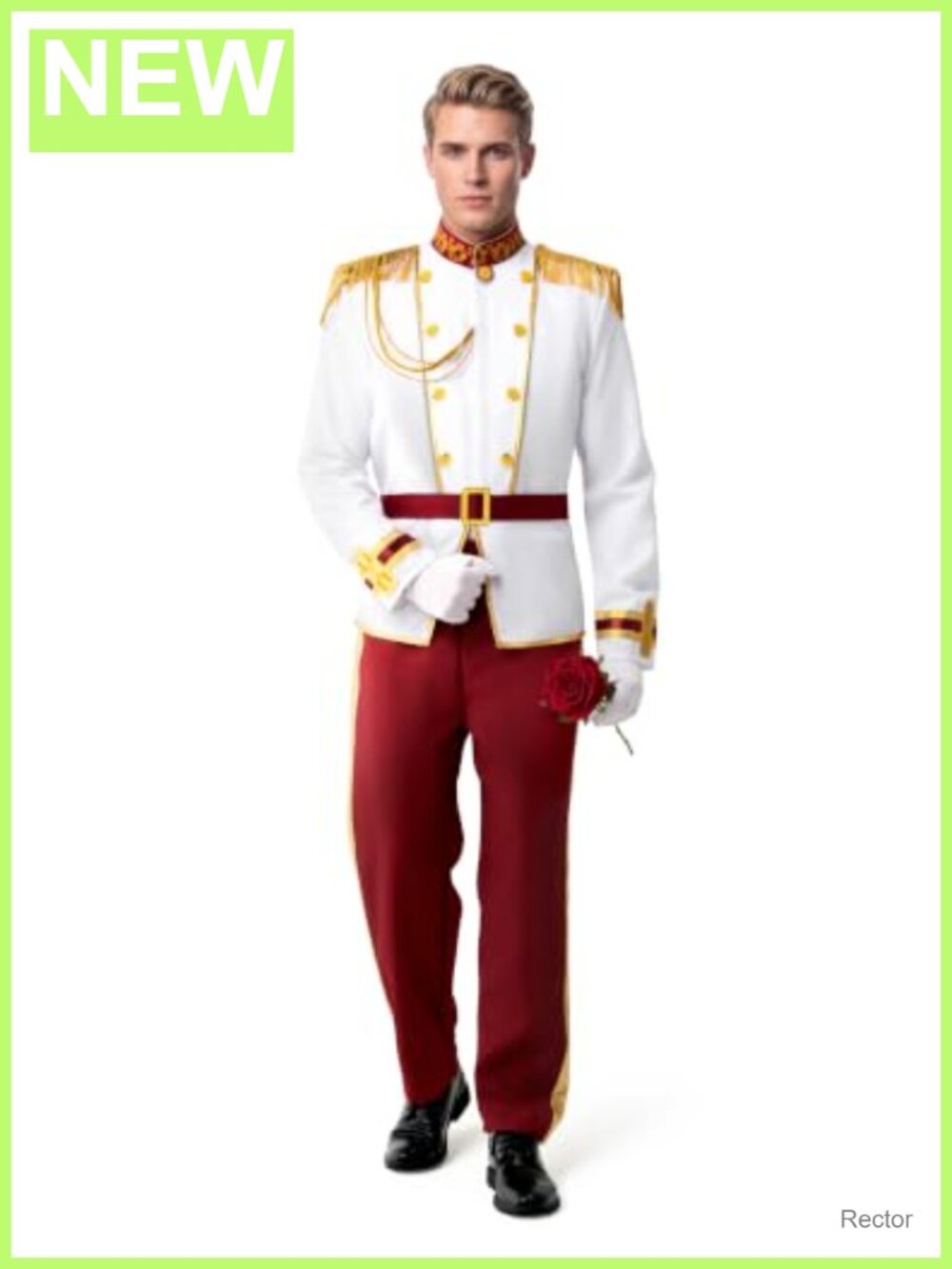 Prince Charming Costume 5pc Men's Polyester